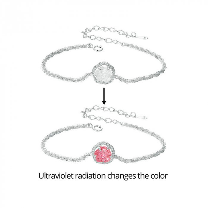 Bratara argint trandafir [3]