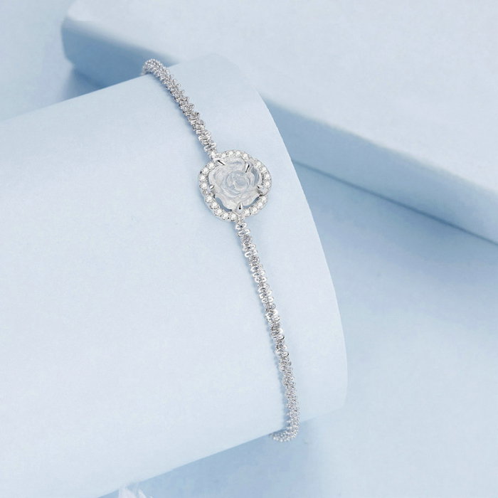 Bratara argint trandafir [7]