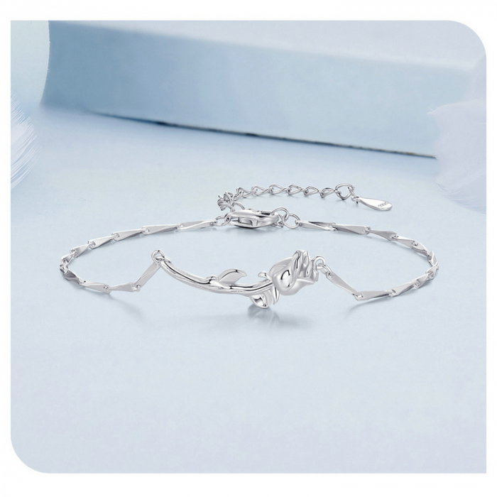 Bratara argint trandafir [16]