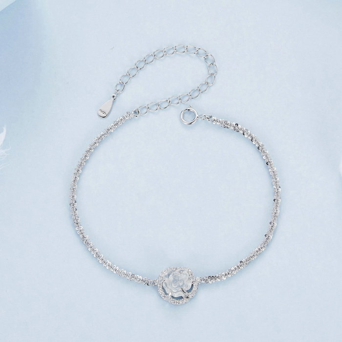 Bratara argint trandafir [8]