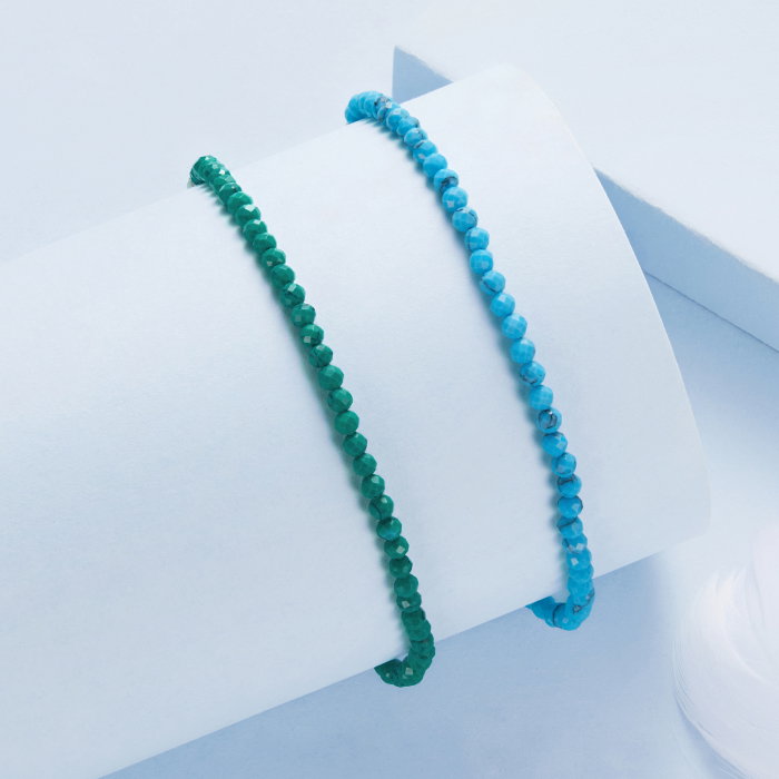 Bratara argint Turcoaz Sintetic [11]
