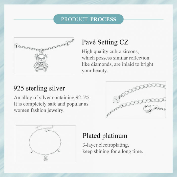 Bratara argint ursulet [9]