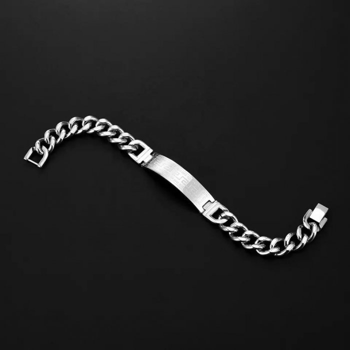 Bratara din inox cu placuta Marele Zid [2]