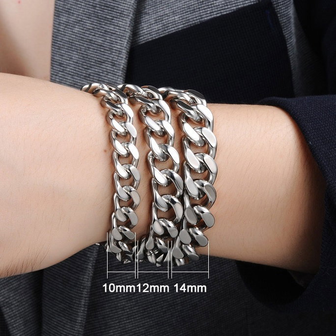 Bratara aurie inox de 10 mm [4]