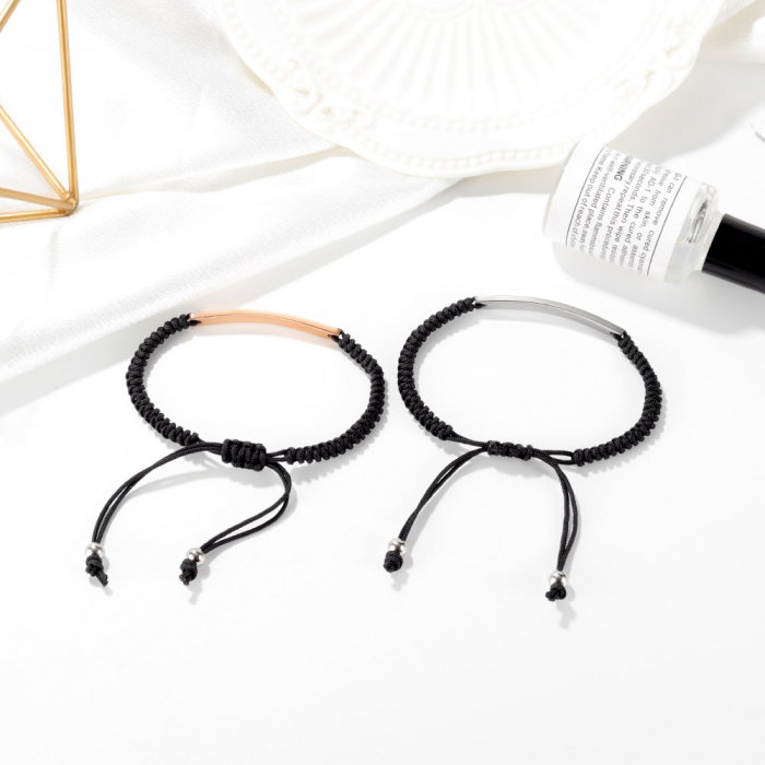 Bratara cu snur si inox [9]