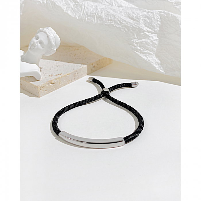 Bratara cu snur si inox [2]