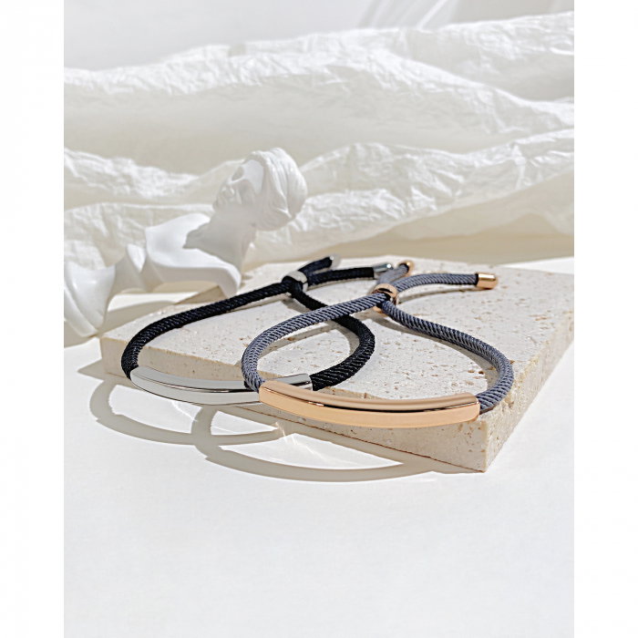 Bratara cu snur si inox [4]