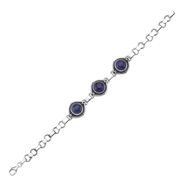 Bratara handmade din argint 925 cu Lapis Lazuli [1]
