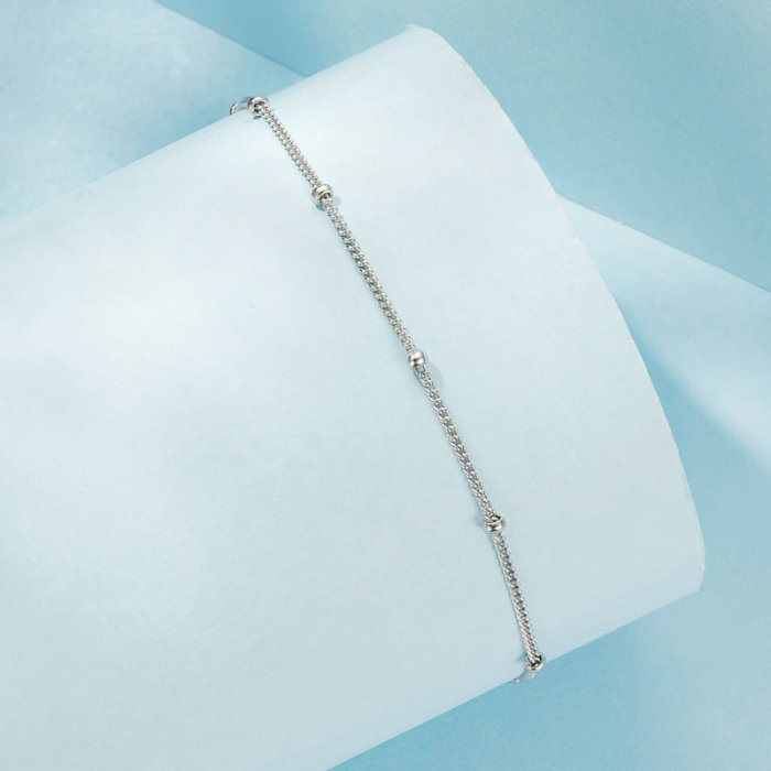 Bratara glezna  argint cu margelute [3]