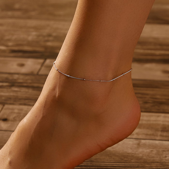 Bratara glezna  argint cu margelute [4]