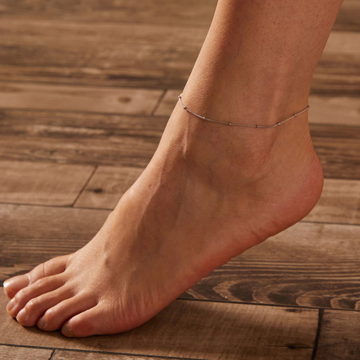 Bratara glezna  argint cu margelute [2]