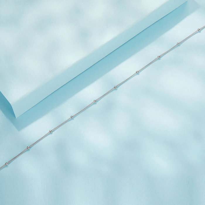 Bratara glezna  argint cu margelute [7]