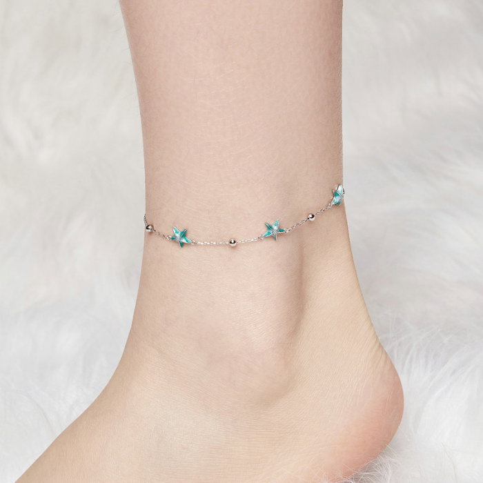 Bratara glezna argint cu stelute de mare [5]