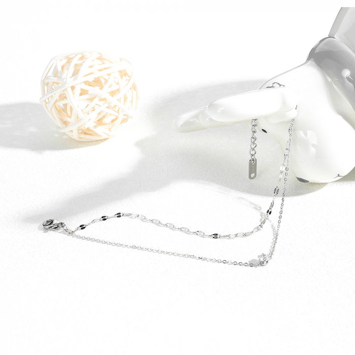 Bratara glezna dubla din inox cu zirconiu [3]