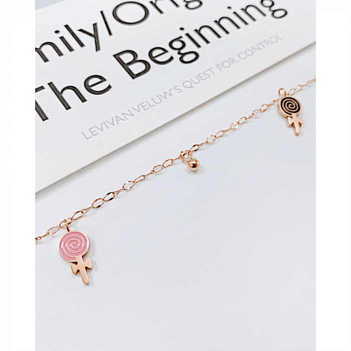 Bratara glezna inox cu acadele [8]