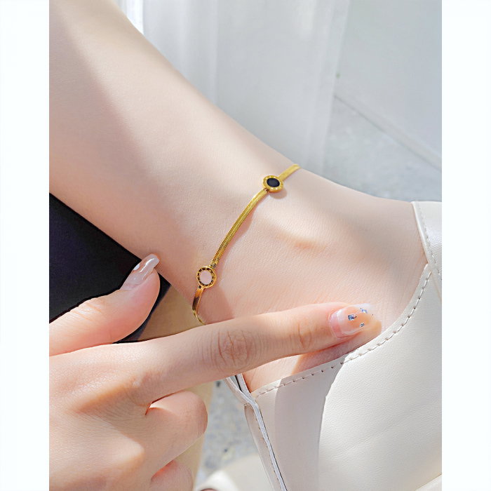 Bratara glezna inox cu cifre romane [6]