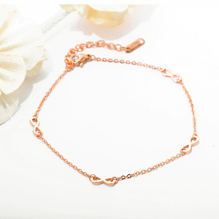 Bratara glezna inox cu infinit [4]