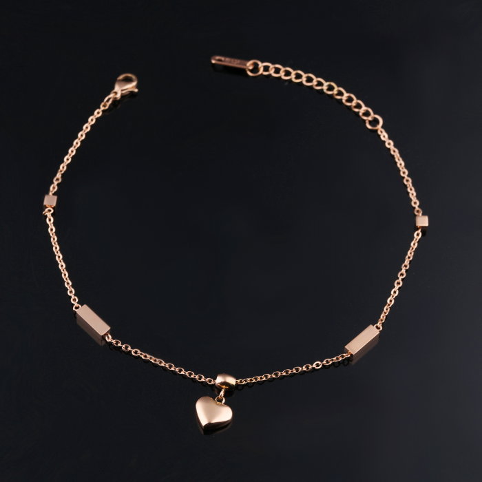 Bratara glezna inox cu inima [3]