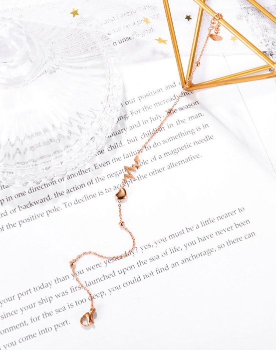 Bratara glezna inox cu inima, puls si smiley [10]