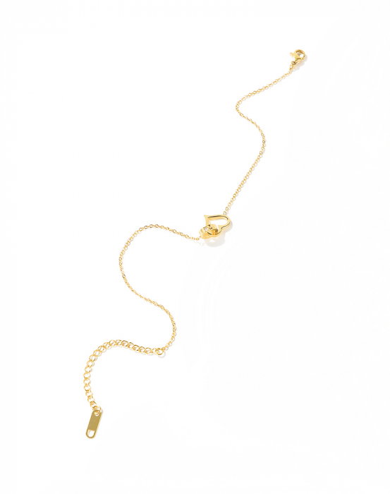 Bratara glezna inox cu inima si inel [14]