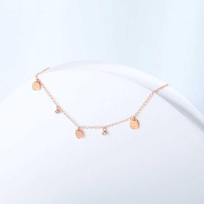 Bratara glezna inox cu pisicute si zirconii [9]