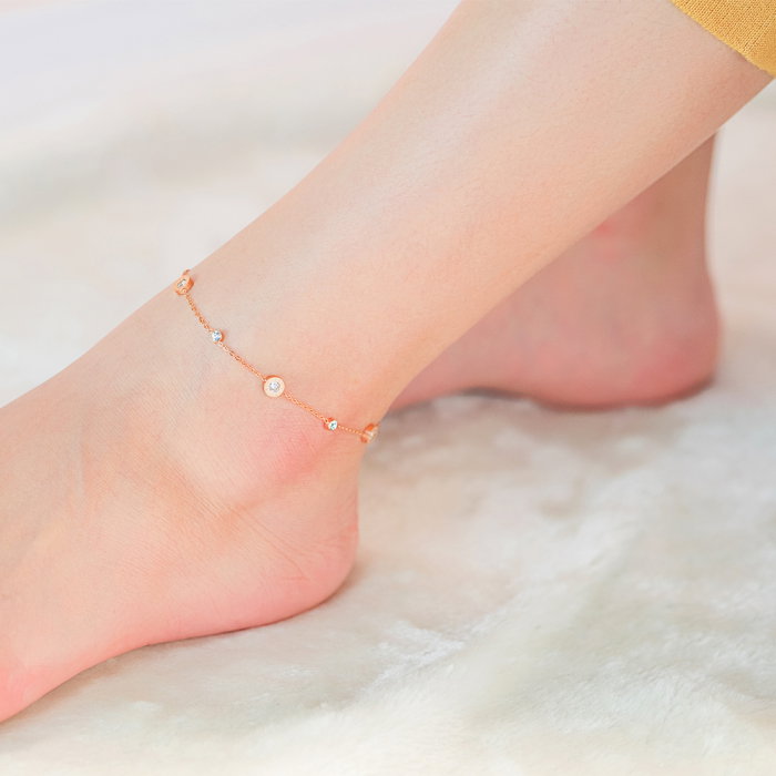 Bratara glezna inox cu zirconii [5]