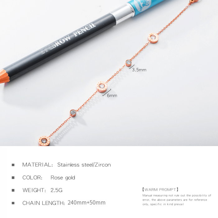 Bratara glezna inox cu zirconii [6]