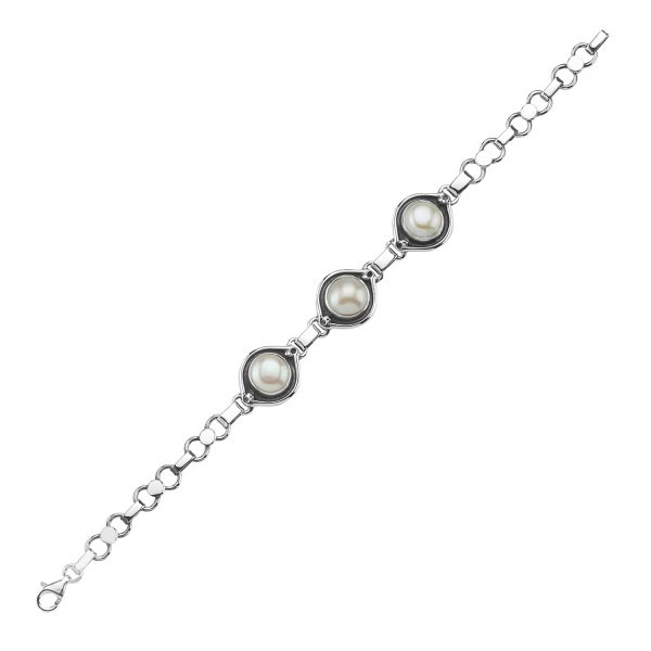 Bratara handmade din argint 925 cu perle de cultura [1]