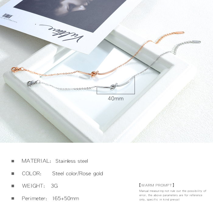 Bratara inox argintie cu nod – Simbol al conexiunii si echilibrului [5]