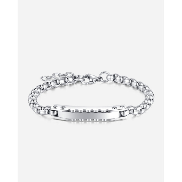 Bratara inox Unisex Design Industrial – Forta si Stil Urban [15]