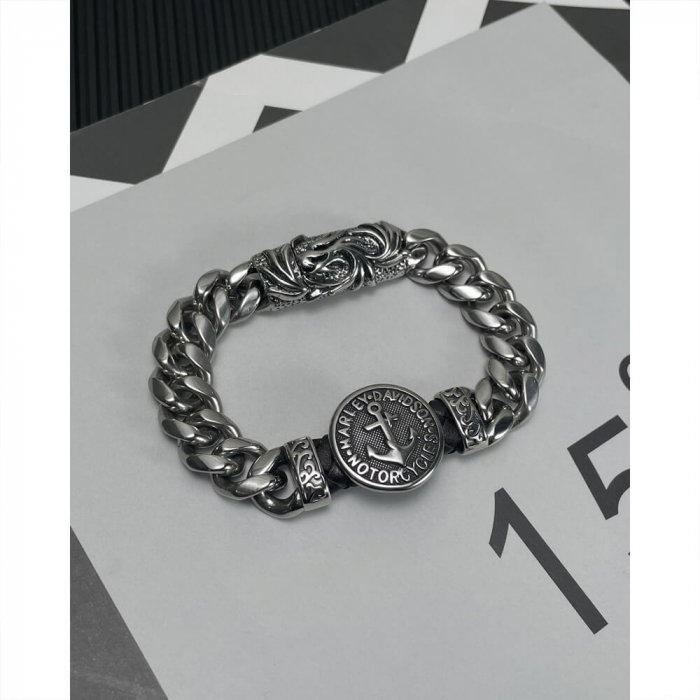 Bratara inox Biker cu inchidere magnetica [2]