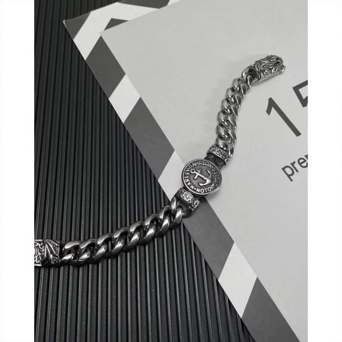Bratara inox Biker cu inchidere magnetica [4]