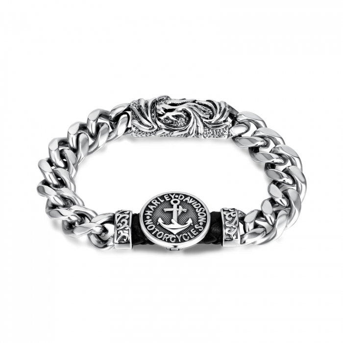Bratara inox Biker cu inchidere magnetica [1]