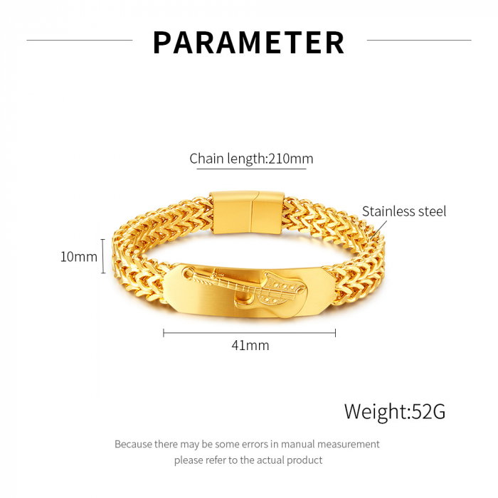 Bratara inox cu Chitara [7]