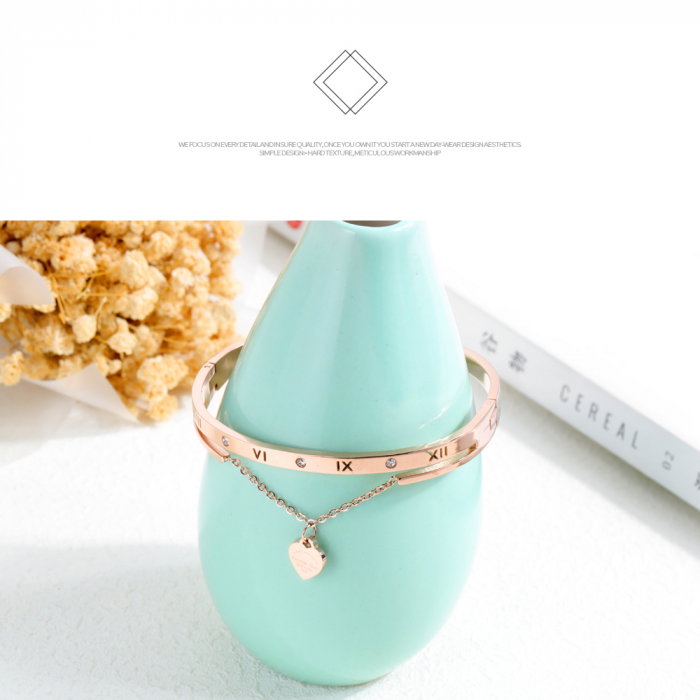 Bratara inox cu cifre romane [7]