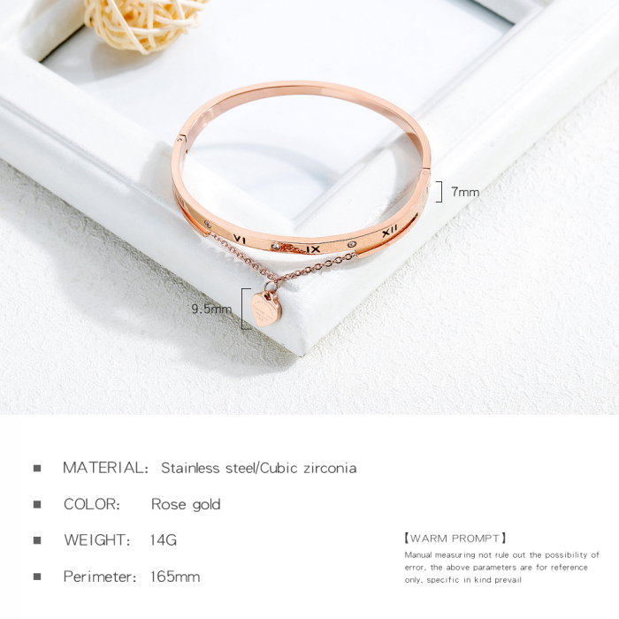 Bratara inox cu cifre romane [12]