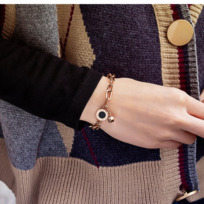 Bratara inox cu cifre romane [2]