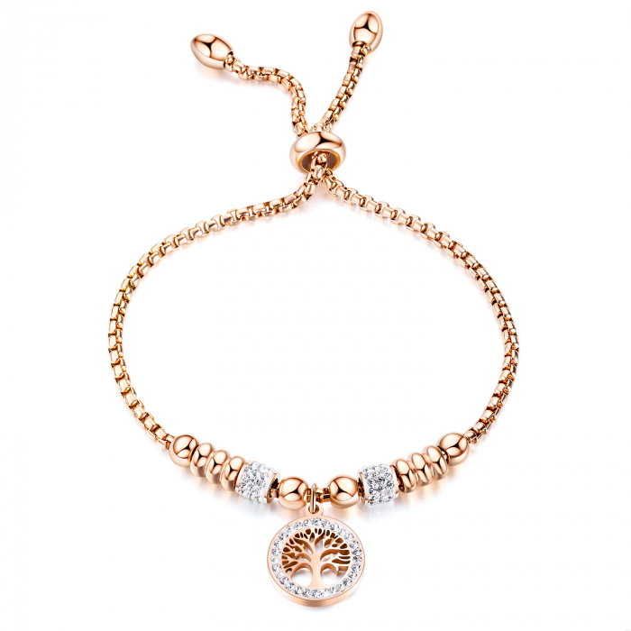 Bratara inox cu copacul vietii [1]