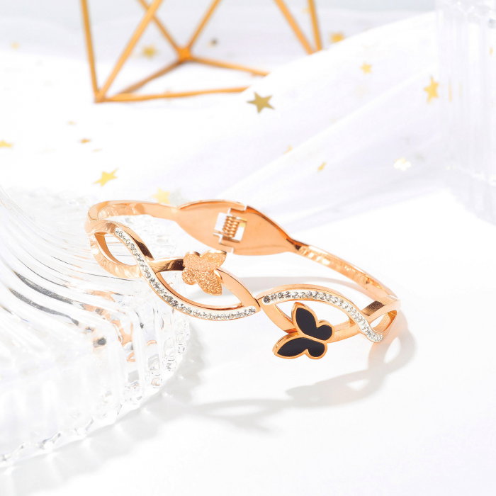 Bratara inox cu fluturasi [3]