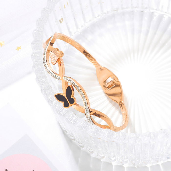 Bratara inox cu fluturasi [4]