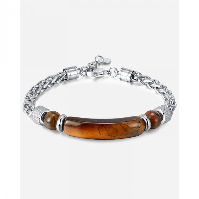 Bratara inox cu Ochi de Tigru [6]