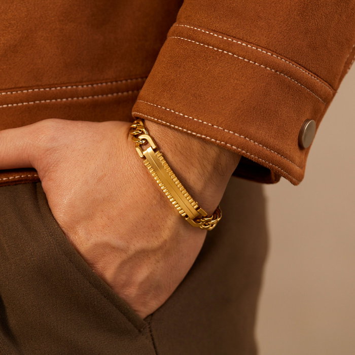 Bratara inox cu placuta [2]