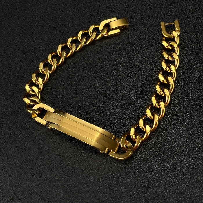 Bratara inox cu placuta [8]