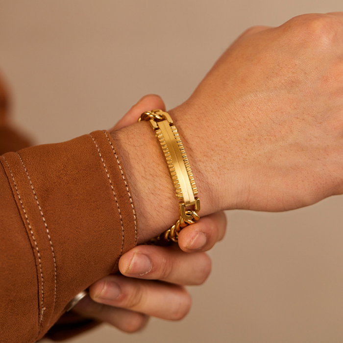 Bratara inox cu placuta [13]