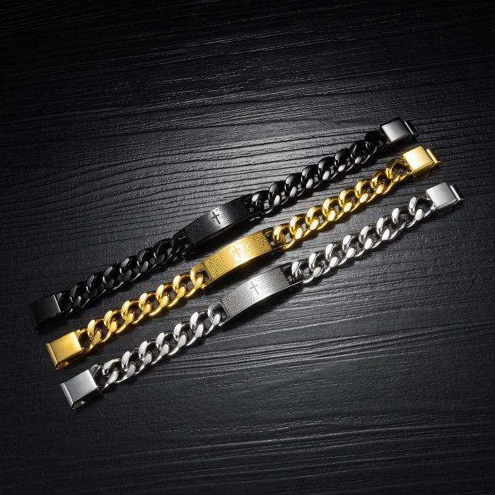 Bratara inox cu placuta [3]