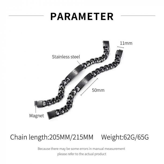 Bratara inox cu placuta cu rugaciune [4]