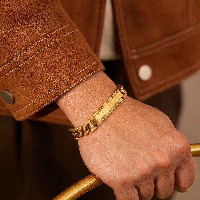 Bratara inox cu placuta [9]