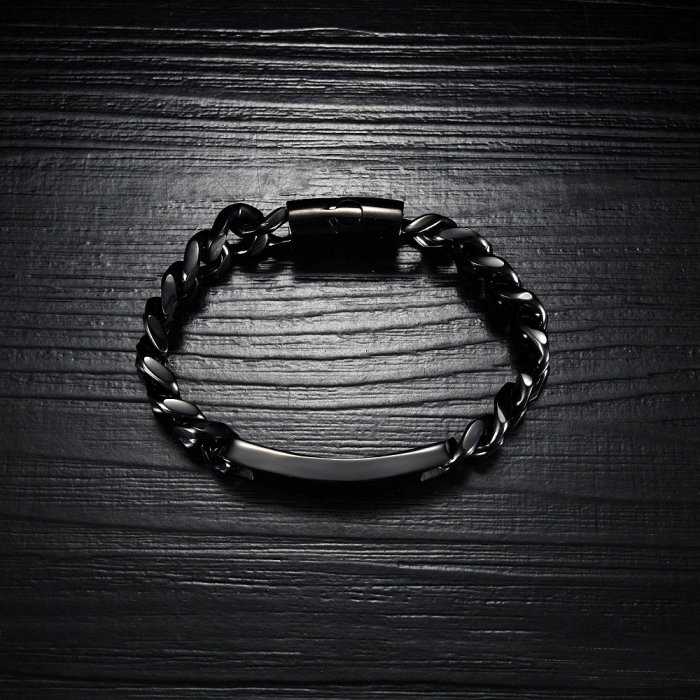 Bratara inox cu placuta [3]