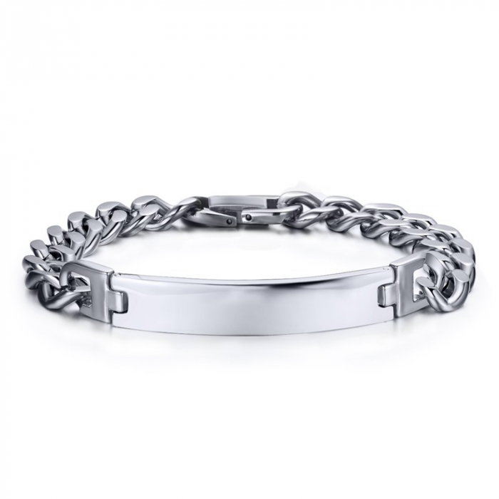 Bratara inox cu placuta gravabila [1]