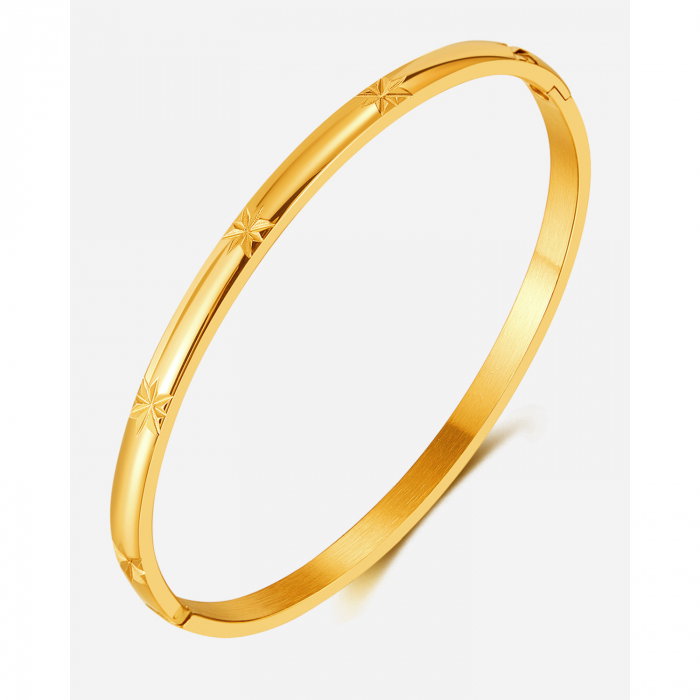 Bratara inox cu stelute incrustate [9]